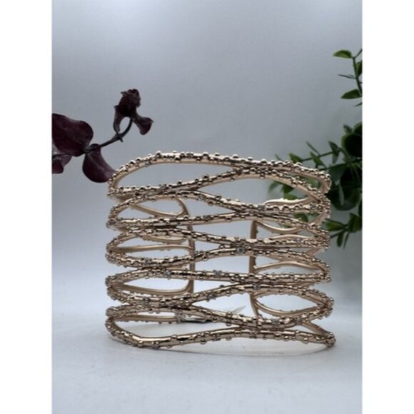 Kendra Scott Nicolas Cuff Bracelet  Gold Tone, Chunky Bracelet Gold- - Picture 12 of 13